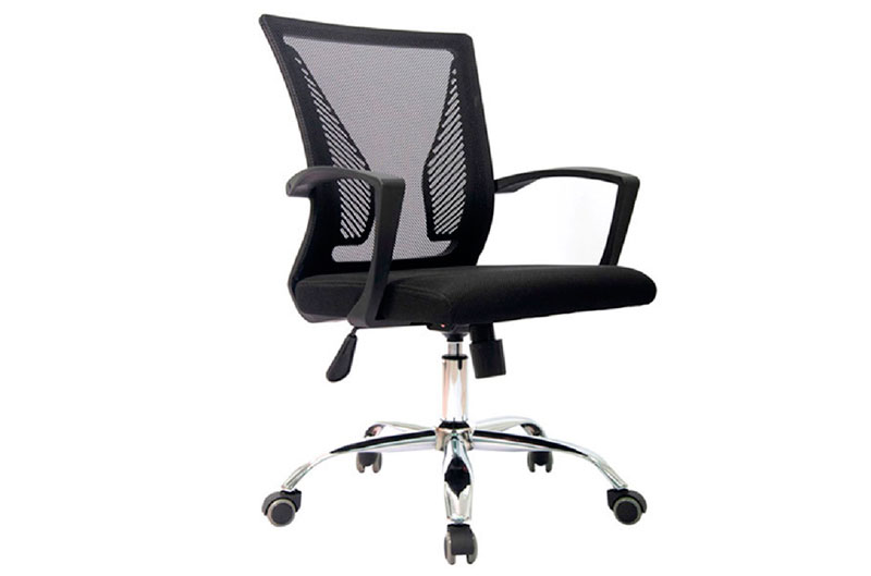 Sillas para Oficina ergonómicas vista lateral y frontal