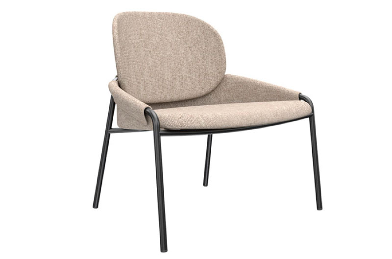 Sillas para Oficina ergonómicas vista lateral y frontal